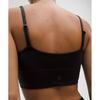 Lululemon SAtin SpAghetti StrAp YogA BrA  Light Support  A B Cup BlAck