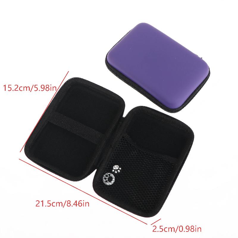 For R35S/R36S Game Console Storage Bag Portable Eva Hard Protective Case Game Console Accessory Storage Bags Carry Case