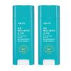 Shingmulnara Powdery/Waterproof/Cooling Sun Stick 30g 2-pack with Refill