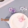 Vibrant Acrylic Star Keychain Pendant with Bell - Cute Earphone Case Accessory