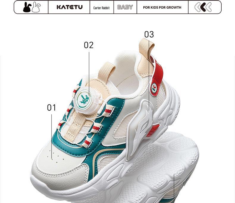 Carter Rabbit Kids' Light-Up Basketball Shoes - Spring 2026 Soft Sole Running Sneakers (X4CF015)