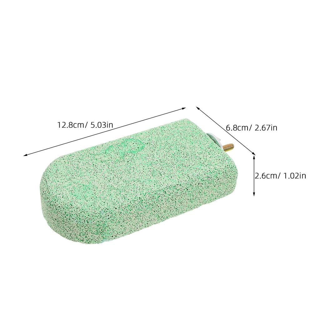 U-Shaped Parrot Stand Perch with Grinding Surface for Beak Wear Reduction Bird Cage Platform Perch for Large Birds Small Pets