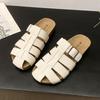 Mori pig cage shoes women's one-pedal lazy bag head half slippers outer wear 2025 new summer soft-soled Birkenstock sandals