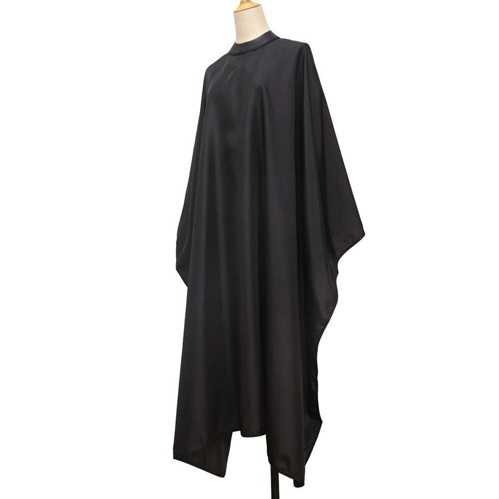 Silicone Neckline Haircut Cloth Hidden Buckle Hairdress Gown Durable Hairdressing Coat