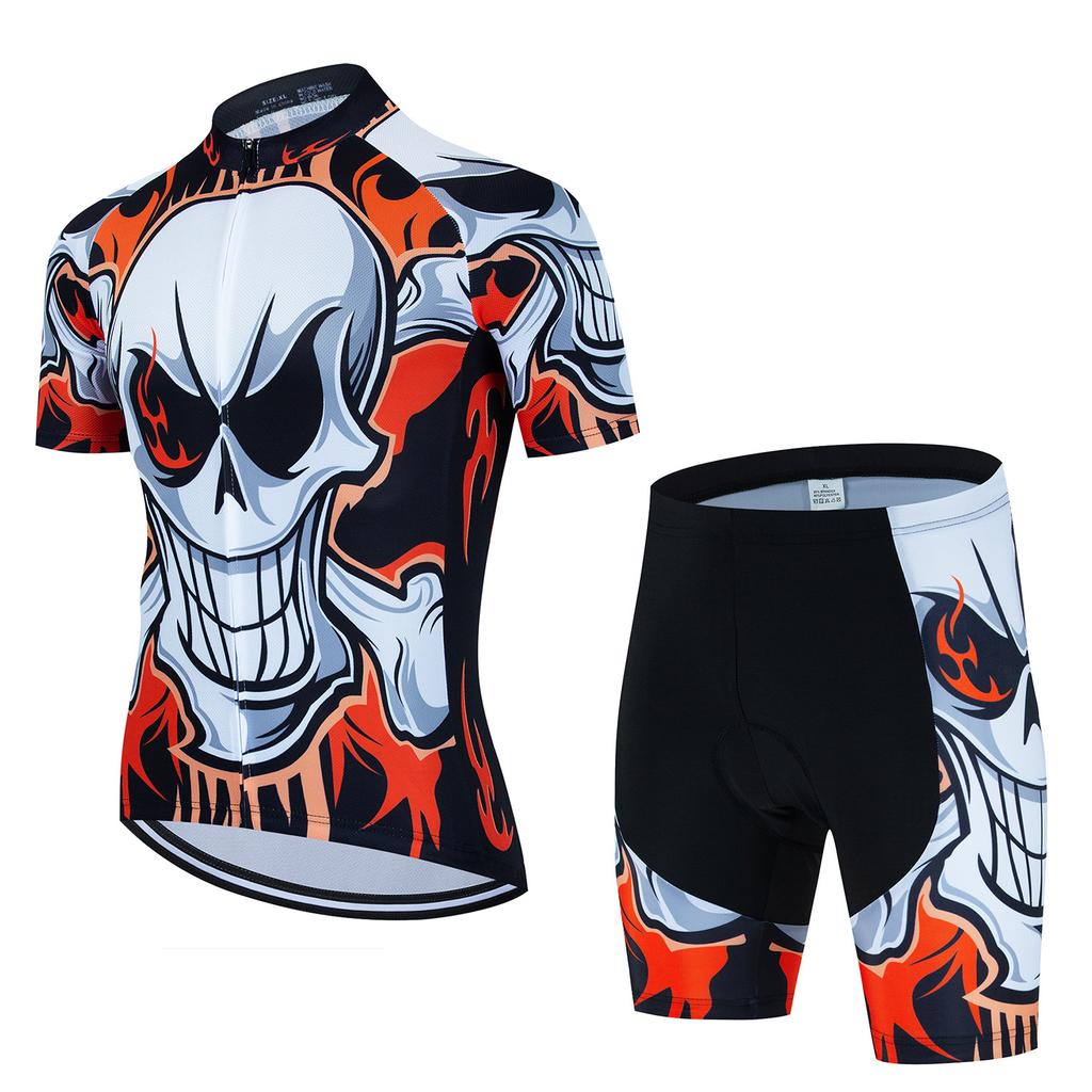 Spot Short-Sleeved Cycling Suit Men'S Team Version Road Bike Quick-Drying Breathable Cycling Shirt