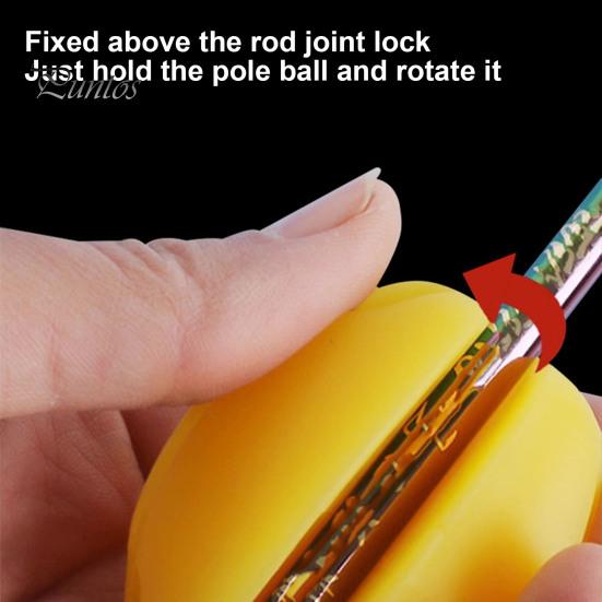 6 stk fiskestang fast ball 4/5/8/9/10 MM 5 hull Ripefri Gjenbrukbar fiskestangbeskytter klips Festeverktøy Fisketilbehør