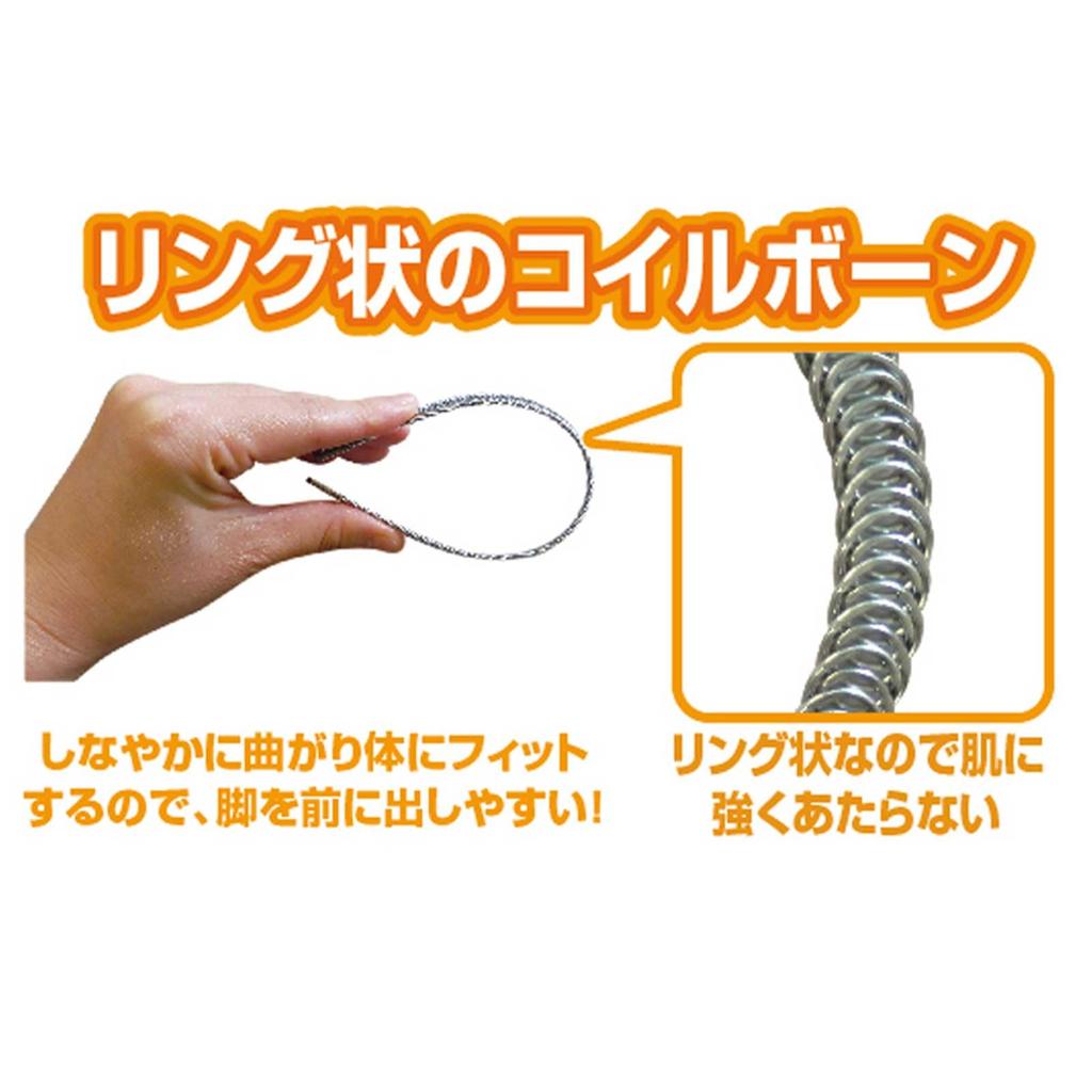 Elmo Medical Thin Knee Support with Size Pack of 2 Supporter, Boning, 3L,