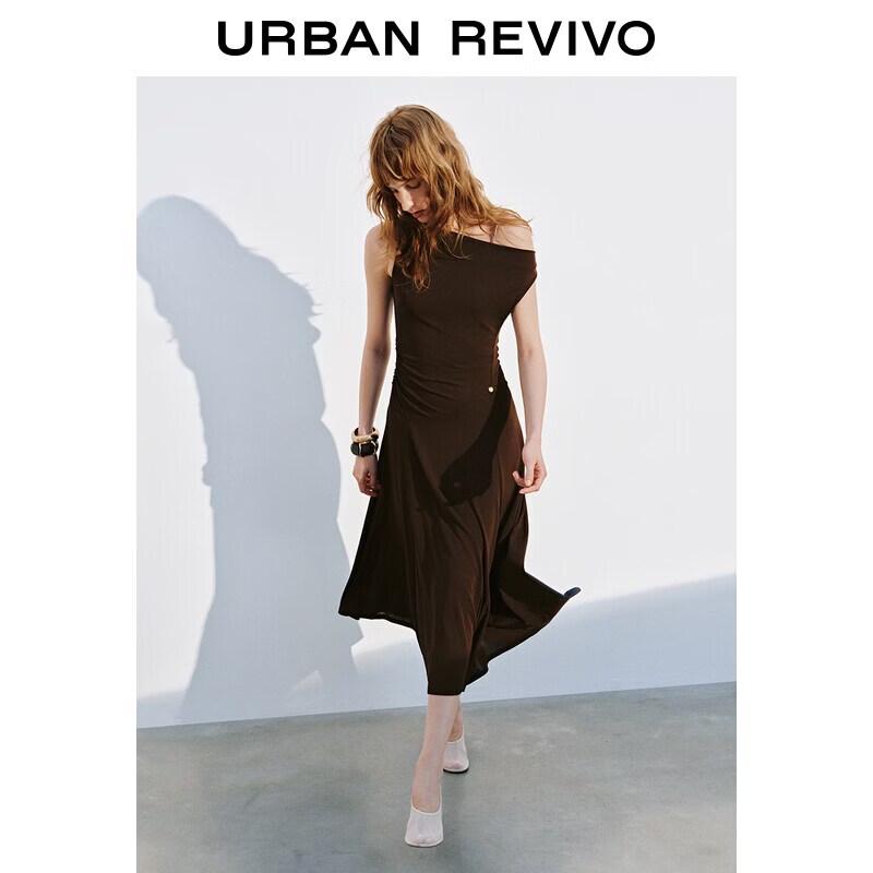 UR2026 Summer Women s Cowl Neck Sleeveless Maxi Dress S