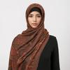 Winter Warm Thick Ethnic Style Jacquard Scarf Outdoor Women Hijab Travel Foulard Cashmere Tassel Shawl Wrap Pashmina Muslim