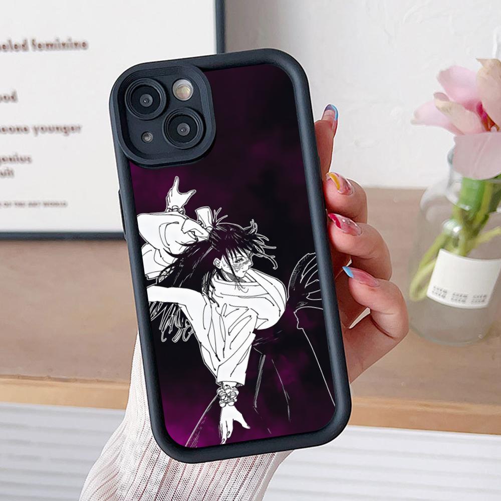 

JJK Utahime Iori Thicken TPU Mobile Phone Case for iPhone 17 16 15 14 13 12 11 Air Pro Max Plus Colorful Cover iPhone17 Pro Max