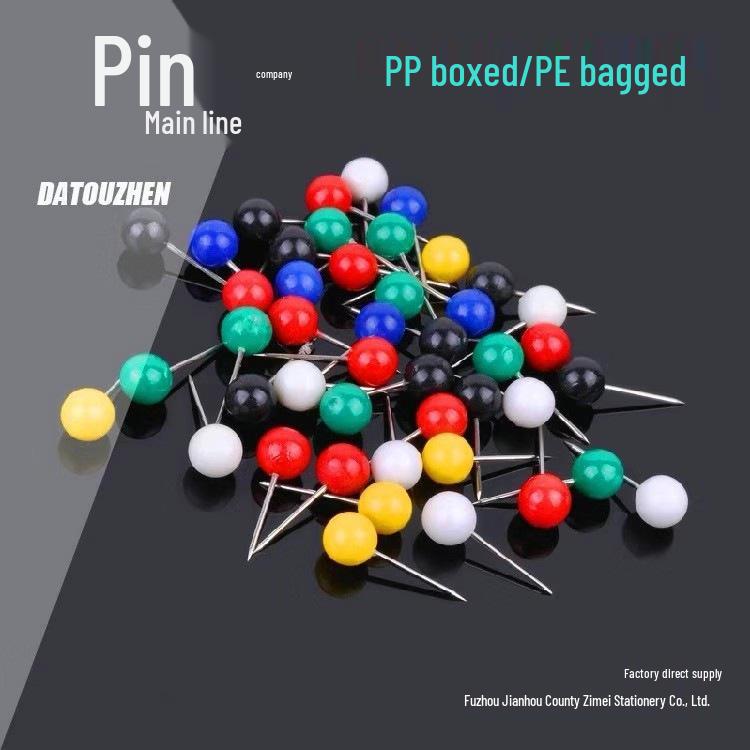 Нержавеющая Сталь Цветные Булавки с Большой Головкой Рыболовные Снасти и Одежда Драпировка Катушка Набор