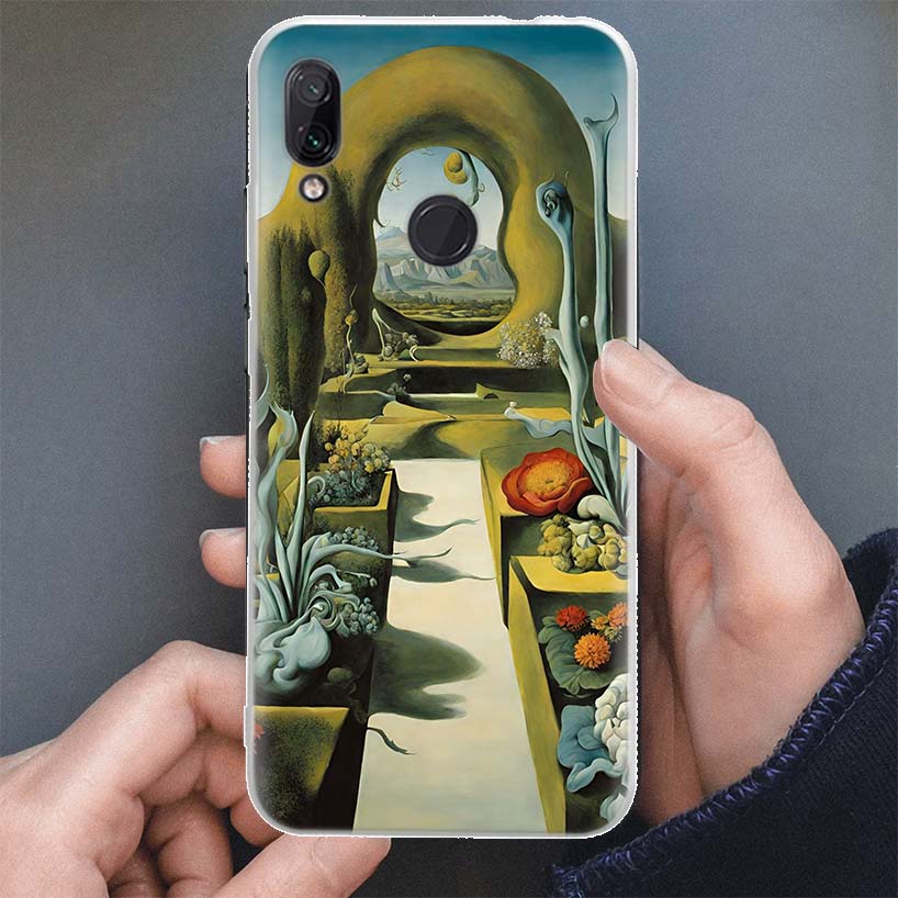 Salvador Dali Art Phone Case For Xiaomi Redmi 12 12C 13 13C 14C 9 9A 9C 9T 10 10A 10C 8 8A 7 7A 6 6A K70 K60 K40 K20 Cover 9 9A