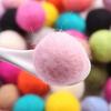 Round Wool Felt Balls for Girls, Pom Poms, Party Supplies, Wedding Decoration, DIY Accessories, 30mm, 10 Pcs