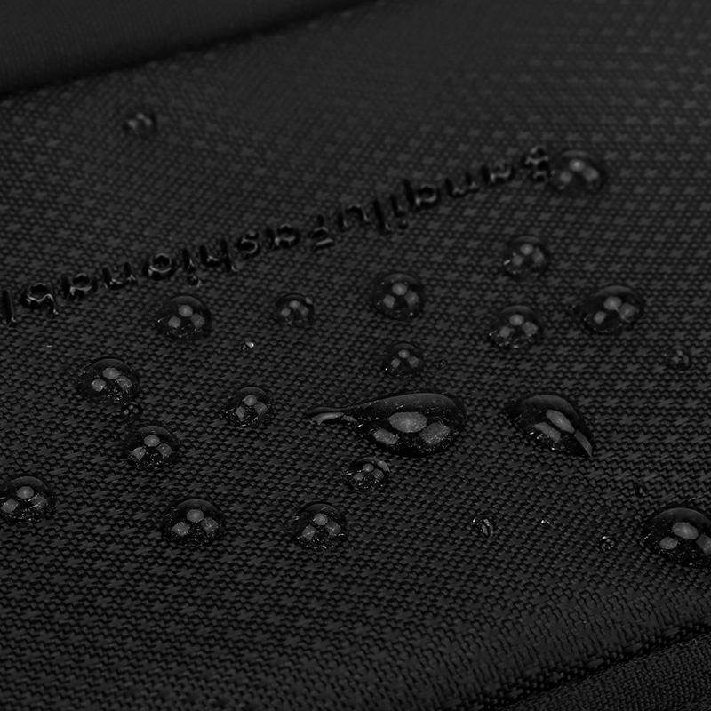 Men's Anti-theft Waist Pack Large Capacity Multi-layer Chest Bag Water Resistant Sling Shoulder Fanny Pouch for Travel Business
