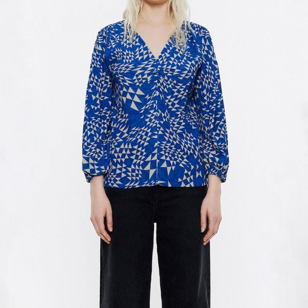 

Bimba Y Lola Blue geometrY Fluid Shirt B245awb015blb Blue/XS