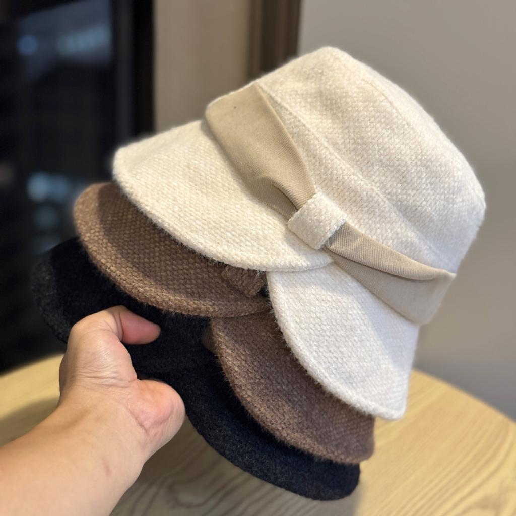 Autumn and Winter Velvet Thickened Warm and Cold Proof Basin Hat New Style Plain and Versatile Fisherman Hat