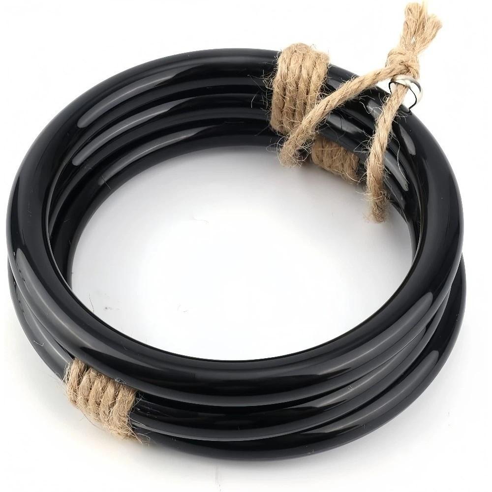 Acrylic Reptile Climbing Toy 3 Ring Climbing Hoop Chain  for Birds Corn Snakes Parrot