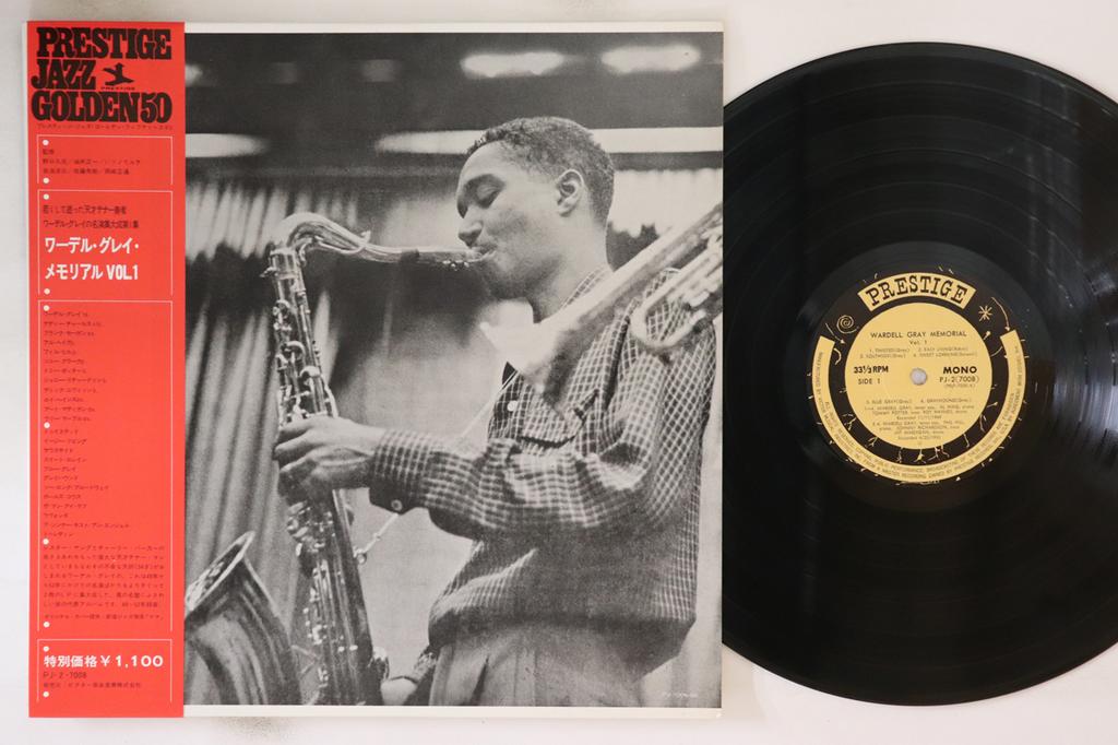 LP Record WARDELL GRAY - Memorial Volume One PJ2 PRESTIGE 1972 Japan Obi Jazz Used