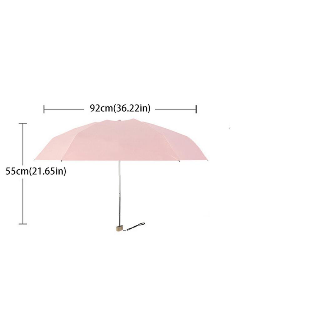 Mini Capsule Umbrella Small Pocket Rain Umbrella Folding Uv Ultraviolet Protection Ultra Mini Durable Sun Umbrella