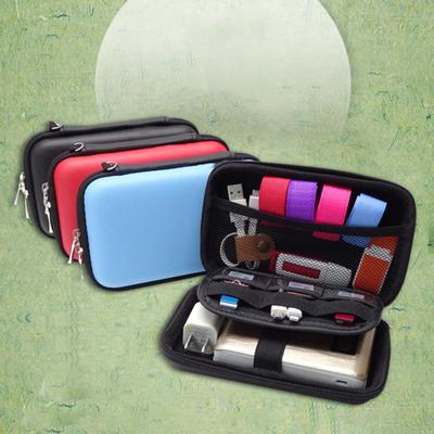 Earphone Storage Case Hard Protector Box Carrying Bag USB Cable Organizer Pouch