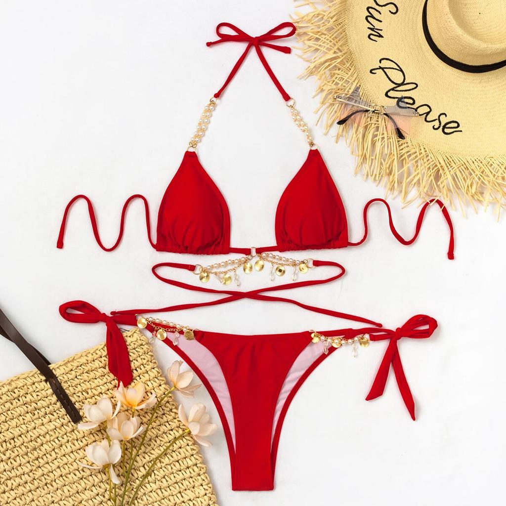 Women's Swimsuit Female Swimwear Sexy Bikini Micro Bikini Set Brazilian Swimming Suit Biquini Beachwear Bathing Suit