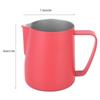 350ml Stainless Steel Milk Frothing Jug Frother Coffee Latte Container Cup Coffee UtensilsRose Red