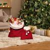with Drawstring Santa Claus Gift Sack Velvet Christmas Present Bag  Party Supplies