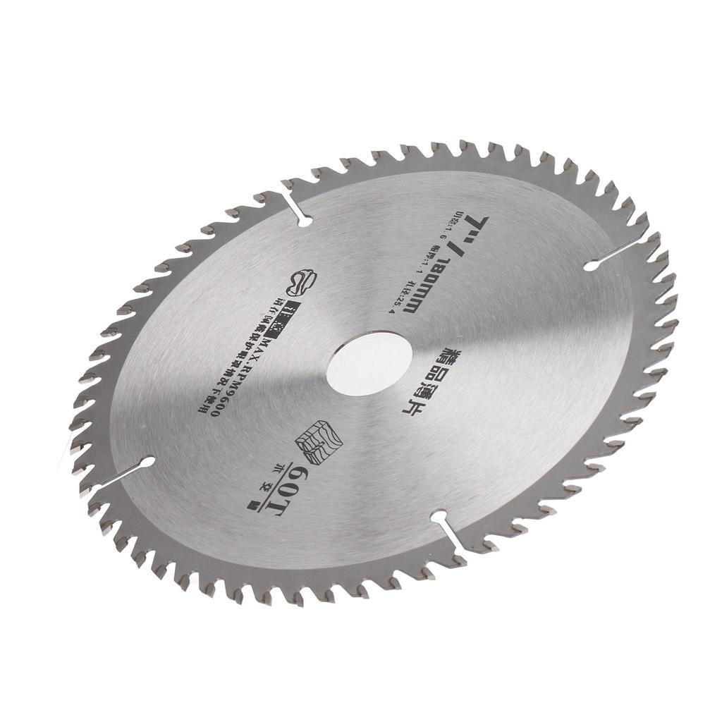 Circular Saw Blade High Speed Steel 18cm Saw Wheel Cutting Disc for Woodworking Plastic