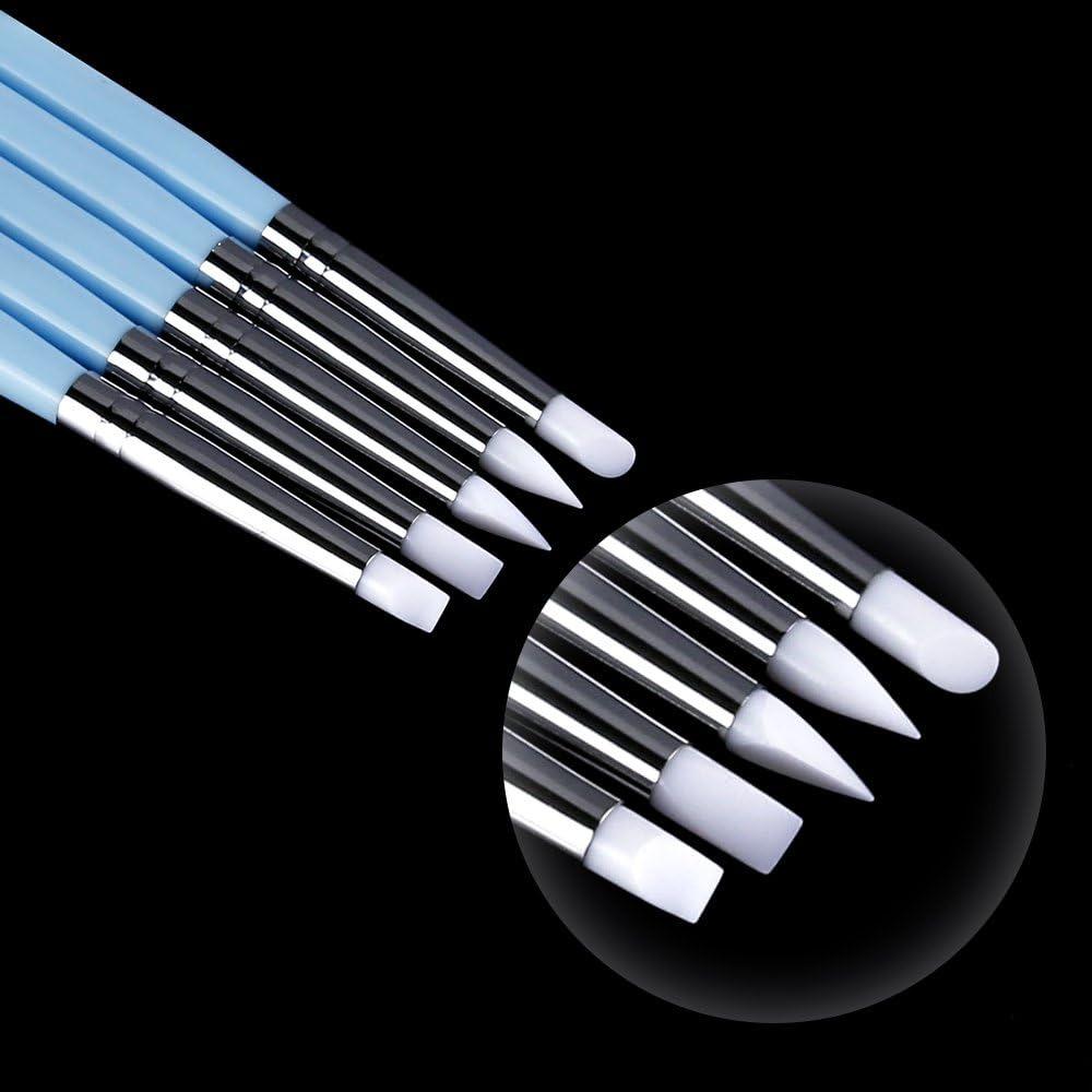 2 Way Ceramic Clay Tool Blue Double-Ended DIY Stylus Tools Stylus Tools  Indentation Tool