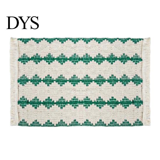 Waschbares Baumwoll-Leinen-Tischset Boho Tischläufer mit Quasten, Rustikaler Läufer, Gestreifter Vintage-Stil Wohnaccessoire Bauernhaus für Feiertagsparty Braut