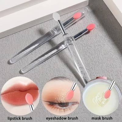 Silicone Lip Mask Cover, Multifunctional Lip Brush, Fish Tail Spoon, Professional Lip Care Makeup Brush