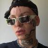 Cyberpunk Metal Square Sunglasses With Uv400 Protection For Outdoor Parties And Street Style