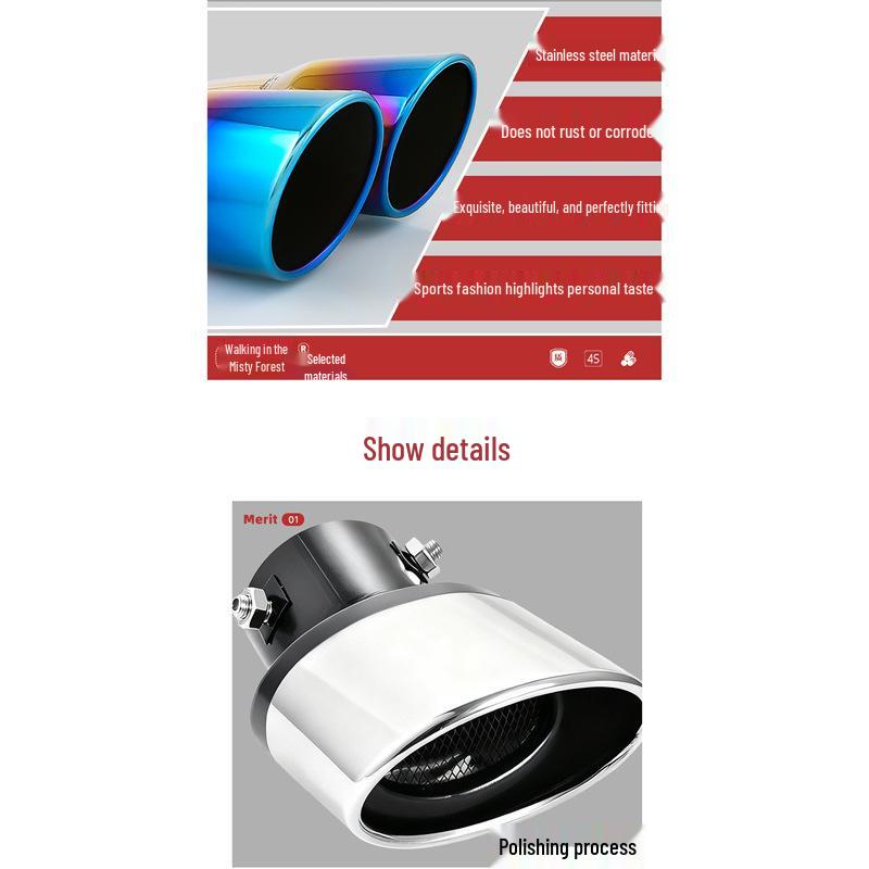 2013-2021 Mitsubishi Outlander Dual-Exhaust System: Dual-Pipe, Single-Outlet for Exhaust Modification