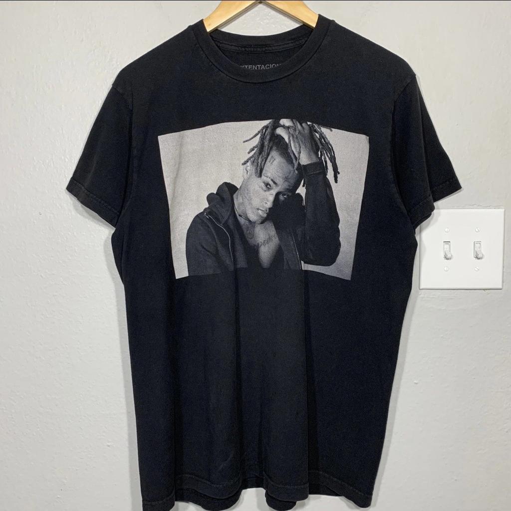 XXXTentacion Numb To The Pain Black Tee Rap Grunge Medium Oversized