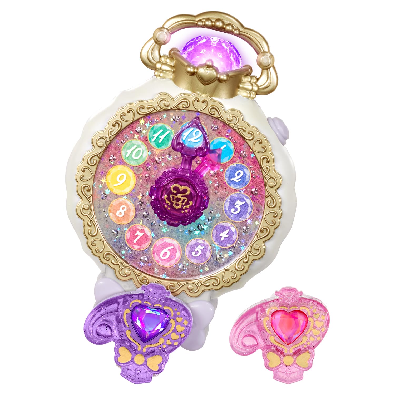 BANDAI Detective Precure Transform Spin Jewel Cure Watch Suitable ages 3 up.