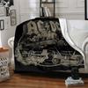 1PC AC/DC Blanket Soft Warm All Season Throw for Sofa, Bed, Car, Office Vibrant Colorful Design, Durable & Cozy Gift