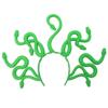 Halloween Stirnband Medusa Gebogene Schlangenform Haarreif Rave Party Kopfschmuck Unisex Haarband Party Cosplay Kostüm Requisiten