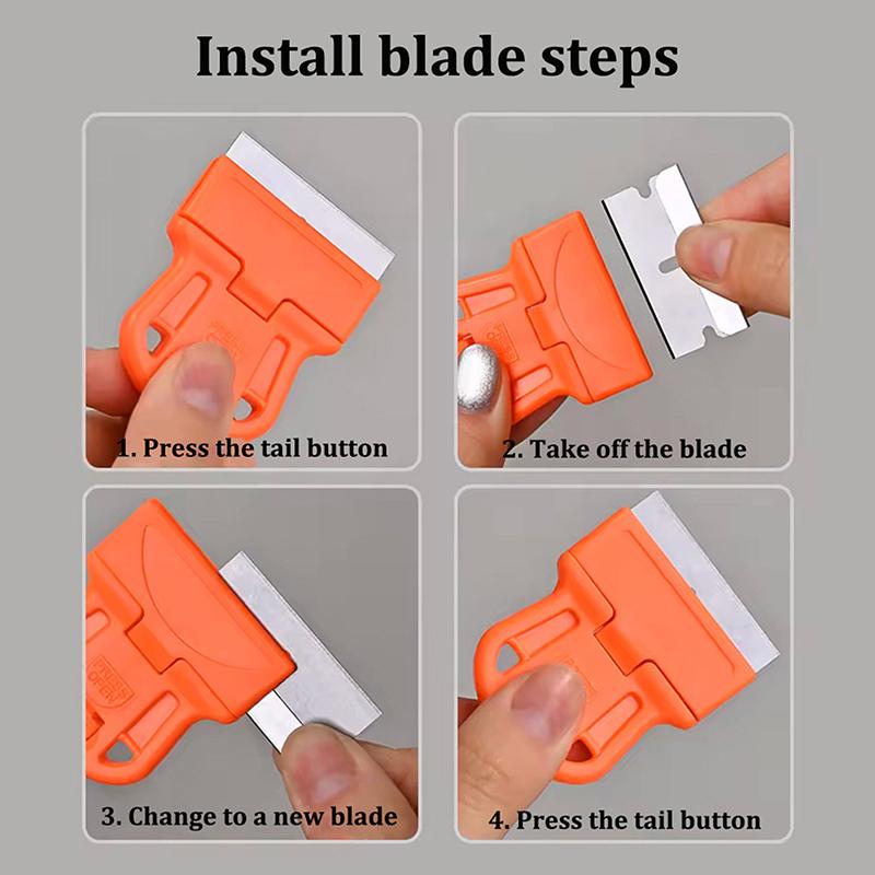 Nail Stamping Plate Accessories Pattern Stamp Template Scraper Diy Printing Nail Tools Removable Cleaning Shovel Glue Stickers