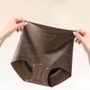 Large Size Women Spring and Autumn High Waist Without Trace of Abdominal Extension Crotch Underwear