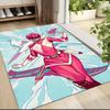 1Pc Power Rangers Galactic Heroes Carpet Rug Customizable Soft Washable Antislip Home Living Room Sofa Mats Personalized Rug 0917260