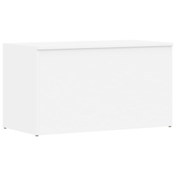 Storage Chest White - VIDAXL - 84x42x46 Cm - Engineered Wood