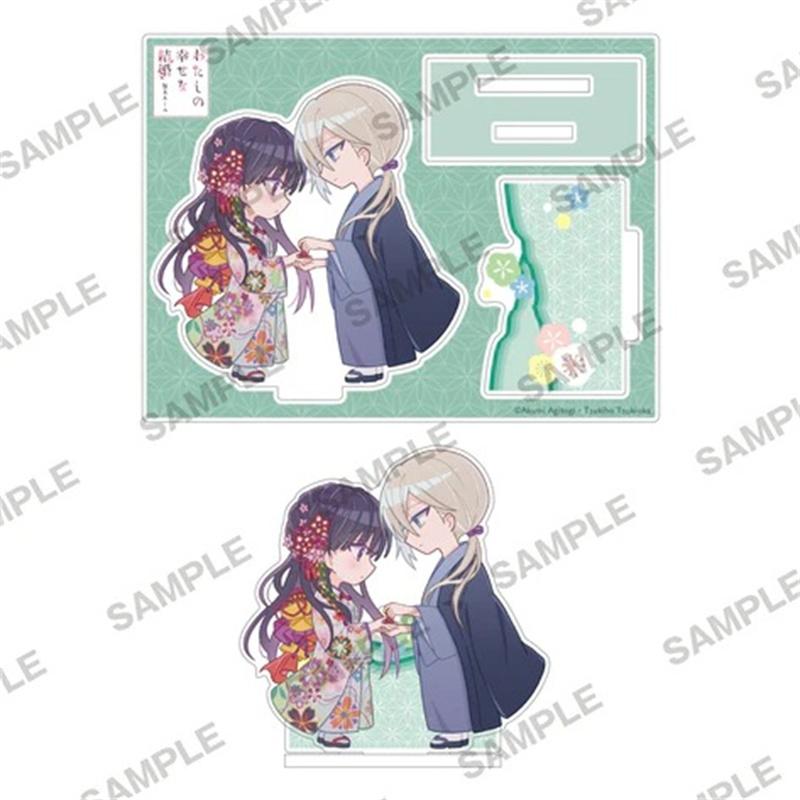 Japan My Happy Marriage Anime Figures Saimori Miyo Cosplay Acrylic Stands Kudō Kiyoka Character Model Cute Plate Desk Decor Pro