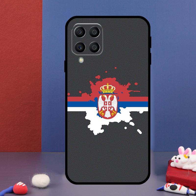 Flag of Serbia Serbian For Samsung Galaxy M14 M34 M54 M33 M13 M23 M53 M15 M55 M31 M51 M20 M30s M32 M52 Phone Case