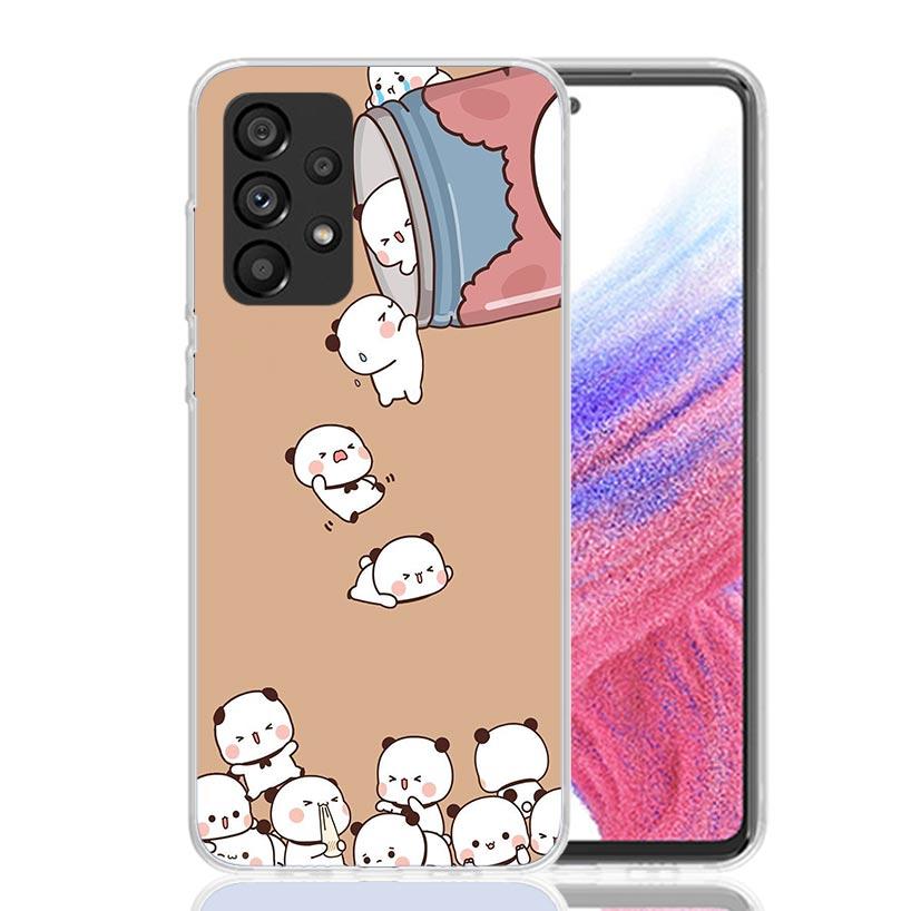 Bubu Dudu Cartoon Cute Phone Case For Samsung Galaxy A52 A42 A32 A22 A12 A02S A72 A51 A41 A31 A21S A50S A71 A40 A30S A10S A70