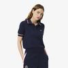 Women's Color-Tipped Polo Sweater AF9283-55GGWI