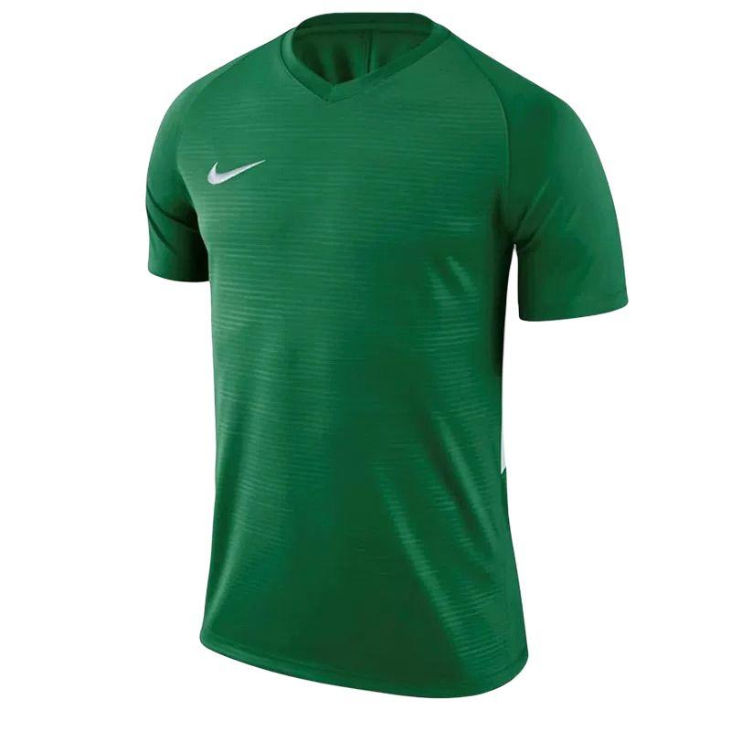 Nike Dry T-Shirt Y NK Tiempo Prem JSY SS Junior V-Neck Soccer Training Short Sleeve Kids Tops 894111-302