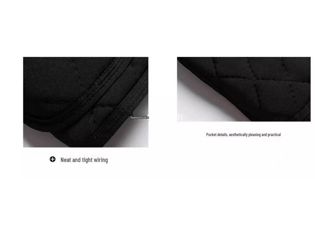 Men's Thickened Fleece-Lined Winter Jacket for Middle-Aged & Elderly: Warm Cotton Padded Coat