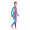 Girls UV Protection Rash Guard Swimsuit Long Sleeve Full Body Cover Up Snorkeling Diving Water Sports