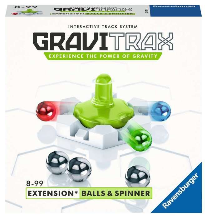 GraviTrax Bloc D'action Balls & Spinner - Ravensburger - Circuit De Billes Créatif STEM - Dès 8 Ans