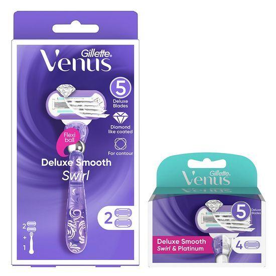 Venus Swirl Razor Main Product Plan/Choose 1 of 2 Refills